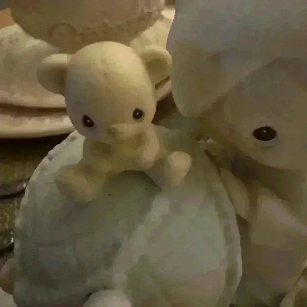 Vintage precious moments porcelain figurines